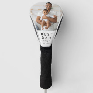 Custom Photo Best Dad Ever Golf Head Cover