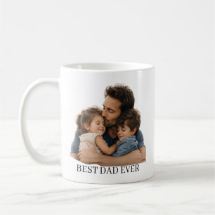 Custom Photo Best Dad Ever Mug Personalised Mug