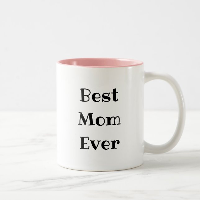 Custom Photo Best Mum Ever Mug (Right)