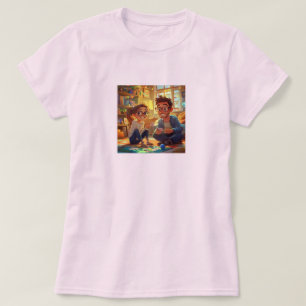 Custom Photo Best Mum Ever   Trendy modern T-Shirt