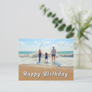 Custom Photo Birthday Card