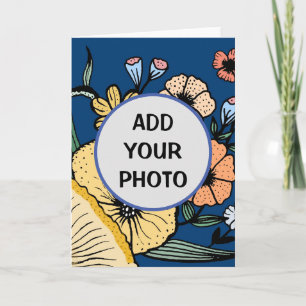 Custom Photo, Birthday card, custom Card