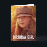 CUSTOM PHOTO BIRTHDAY GREETING CARD<br><div class="desc">CUSTOM PHOTO BIRTHDAY GREETNG CARD</div>