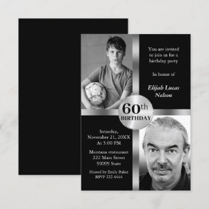 Custom Photo Birthday  Invitation