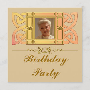 Custom Photo Birthday Party Invitations