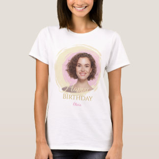 Custom Photo Birthday T-Shirt | Personalised Birth