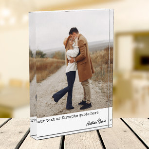 Custom Photo Block for Valentine’s & Birthday Gift