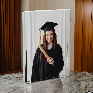 Custom Photo Blocks for Graduation & Birthday Gift