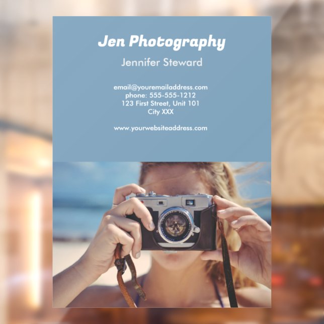 Custom photo blue photographer  (Sheet 2)