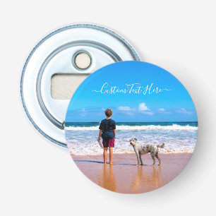 Custom Photo Bottle Opener Your Photos and Text