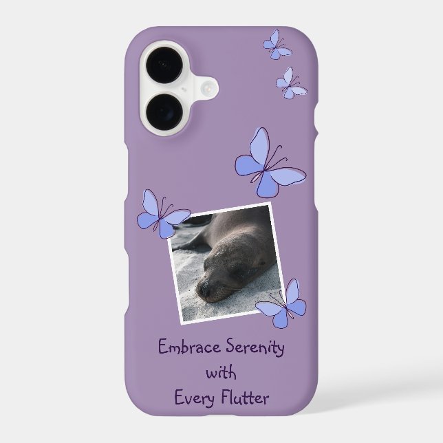 Custom Photo Butterfly Flutter Samsung Galaxy S21+ Case (Back)