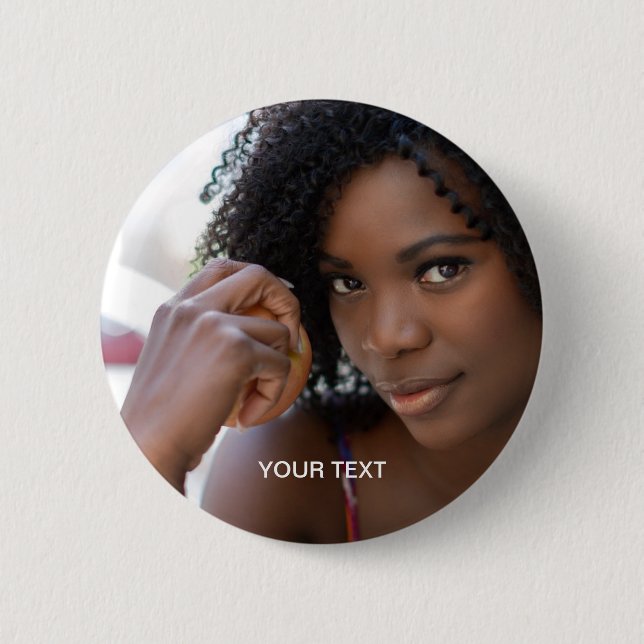 Custom Photo Button (Front)