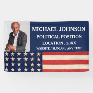 Custom Photo Campaign Political Banner