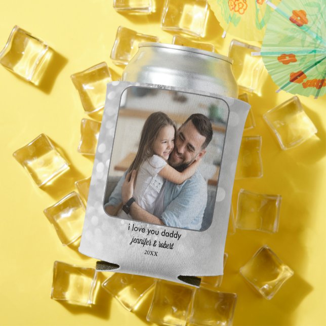 Custom Photo Can Cooler – Memorial Keepsake (In Situ Summer)