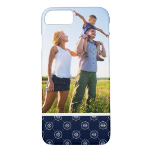Custom Photo Captain'S Wheel Pattern iPhone 8/7 Case