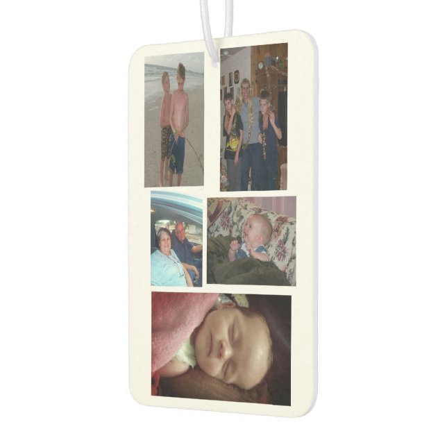 Custom Photo Car Air Freshener (Left)
