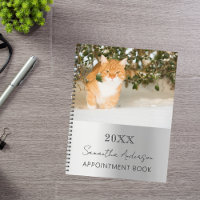 Custom photo cat pet silver 2026