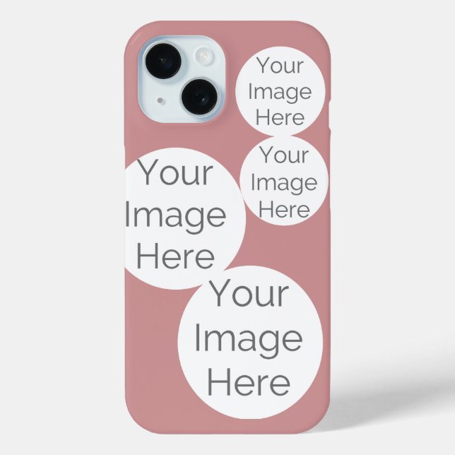custom photo cell pink  Case-Mate iPhone case (Back)