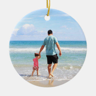 Custom Photo Ceramic Tree Decoration