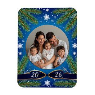 🎁Custom Photo Christmas Frame Magnet Gift ✨