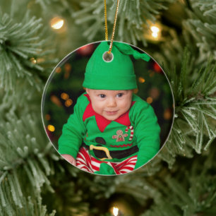 Custom Photo Christmas Ornament Keepsake