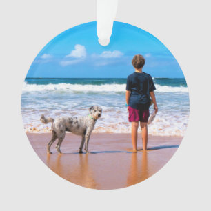 Custom Photo Christmas Ornament Your Pet Photos