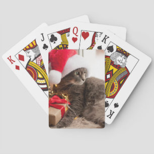 Custom Photo Christmas Playing Pet Card Deck