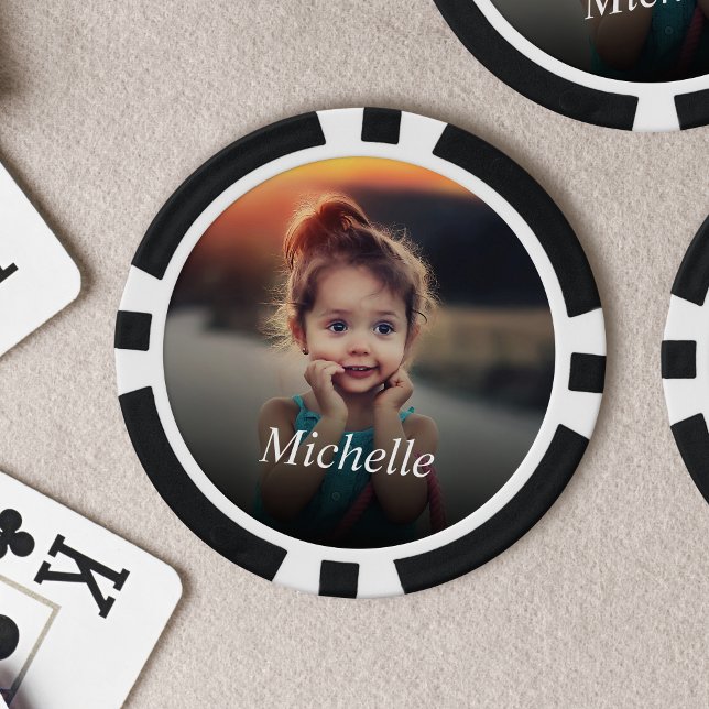 Custom Photo Clay Poker Chips (Creator Uploaded)