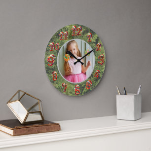 Custom Photo Clock   Gift for Christmas