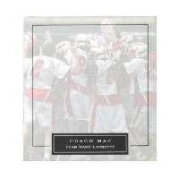 Custom Photo Coach Notepad, Full Photo | Faded