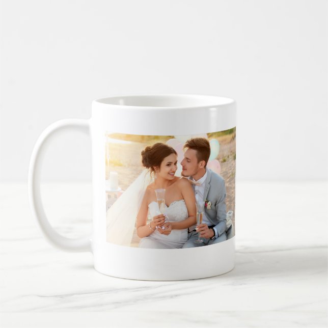 Custom Photo Coffee Mug (Left)
