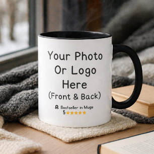 Custom Photo Coffee Mug, Company Coffee Cups