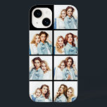 Custom Photo Collage 7 Square Photos Black Case-Mate iPhone 14 Case<br><div class="desc">Easily customise this photo collage design by replacing the seven sample images with your favourite square photos. Keep the black background or choose a different colour by clicking "Customise Further" on the "Personalise" menu.</div>