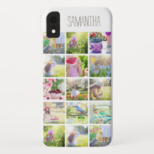 Custom Photo Collage and Name Case-Mate iPhone Case
