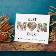 Custom Photo Collage Best Mum Ever Mothers Day