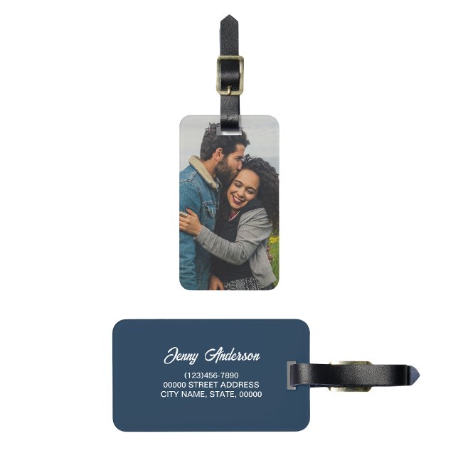 Custom Photo Collage Create Your Own Luggage Tag (Creator Uploaded)