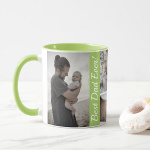 Custom Photo Collage Father's Day Mug