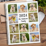 Custom Photo Collage Fun Create Your Own Any Year Planner<br><div class="desc">Custom photo collage calendar planner. Our fun photo planner has 11 photos to personalize and name. Design is on front and back. Customize with family photos, favorite kids pictures, pet photos, and all your dog photos! COPYRIGHT © 2020 Judy Burrows, Black Dog Art - All Rights Reserved. Custom Photo Collage...</div>