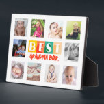 Custom Photo Collage Grandma Gifts Personalised  Plaque<br><div class="desc">Custom Photo Collage Grandma Gifts Personalised</div>