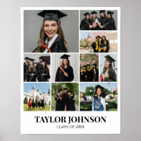 Custom Photo Collage Grid 10 Pictures 11x14 22x28