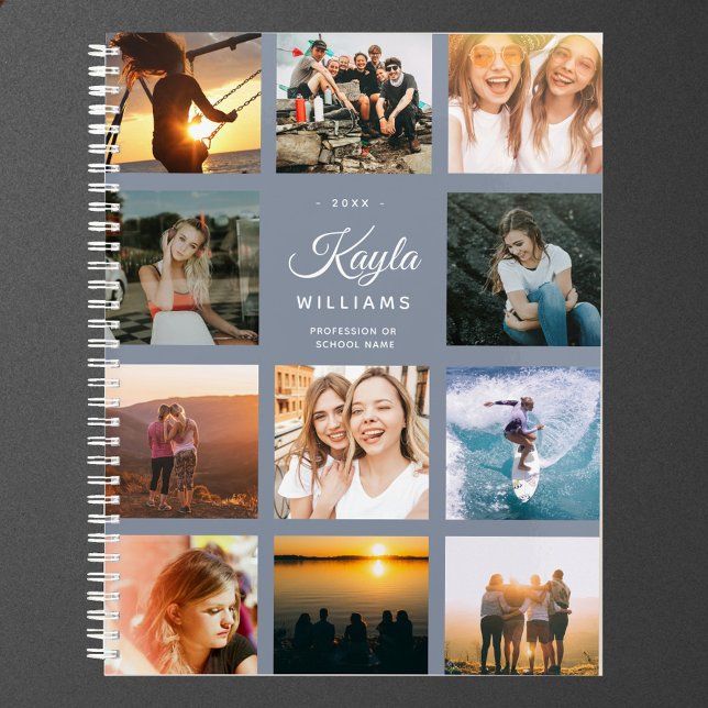 Custom Photo Collage Instagram Name Cute Trendy Planner (Creator Uploaded)