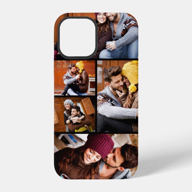 Custom Photo Collage iPhone Case (Back)