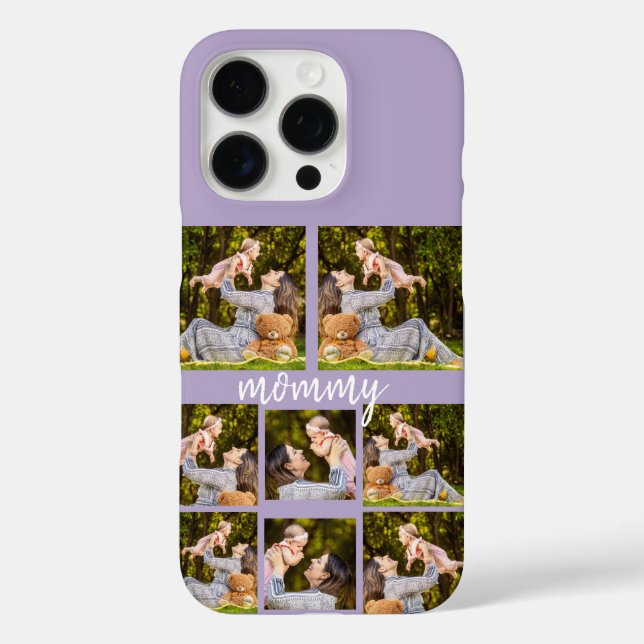 Custom Photo Collage iPhone Case – Personalised (Back)