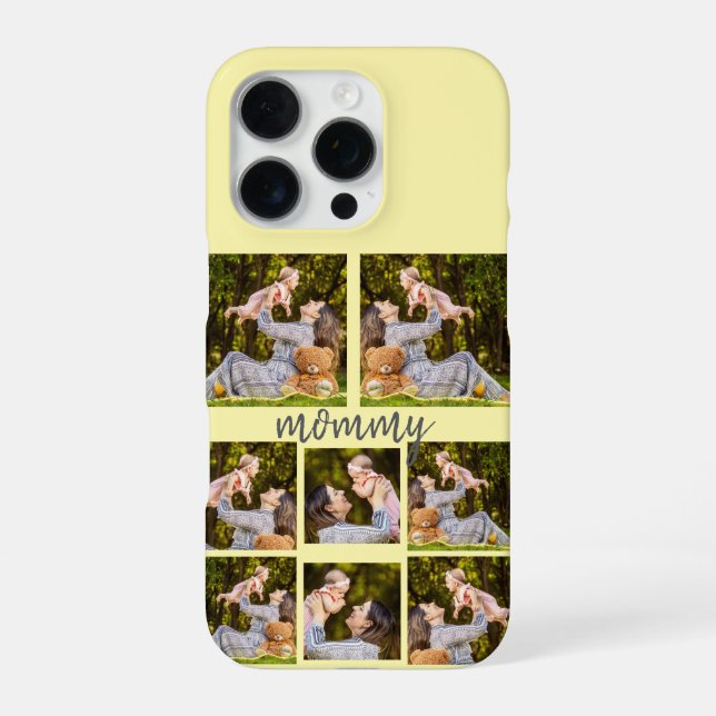 Custom Photo Collage iPhone Case – Personalised (Back)