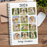 Custom Photo Collage Modern Create Your Own 2023  Planner<br><div class="desc">Custom photo collage calendar planner. Our fun photo planner has 11 photos to personalise and name. Design is on front and back. Customise with family photos, favourite kids pictures, pet photos, and all your dog photos! COPYRIGHT © 2022 Judy Burrows, Black Dog Art - All Rights Reserved. Custom Photo Collage...</div>