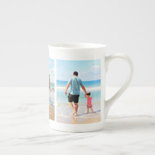 Custom Photo Collage Mug Text - I Love My Family