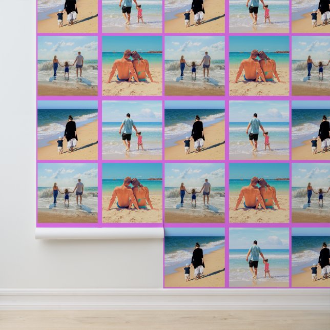 Custom Photo Collage Personalised Your Own Design Wallpaper (Application)