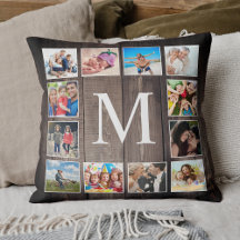 Custom Photo Collage Rustic Farmhouse Family