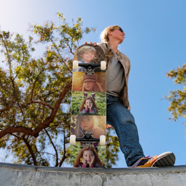 CUSTOM PHOTO COLLAGE SKATEBOARD DECK (Outdoor 1)