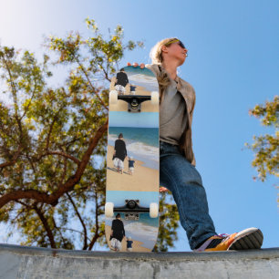 Custom Photo Collage Skateboard Your Photos Gift